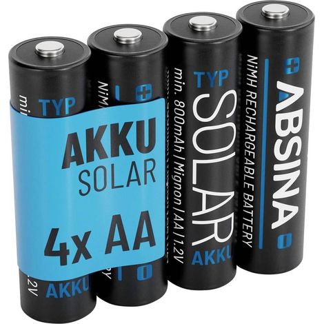 Absina Pile rechargeable LR6 (AA) NiMH 1.2 V 4 pc(s)