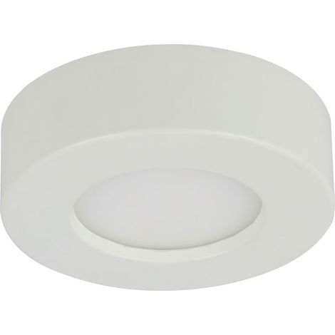 LED Decken Aufbau Lampe rund Wohn Schlaf Zimmer Beleuchtung Flur Leuchte weiß (1/5)