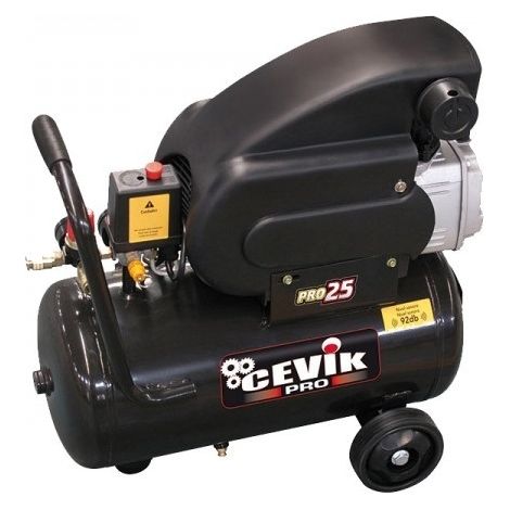 COMPRESOR MONOBLOCK CEVIK PRO 24 LITROS 2HP 195 LITROS 2 HP 24L (1/6)