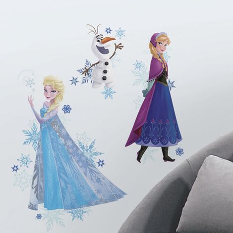 Stickers La Reine des Neiges Disney Frozen 49x72cm (1/3)