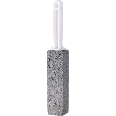 XEPHO Pierre ponce pour le nettoyage des cuvettes de toilettes, bâtonnet avec manche, élimine efficacement les taches de calcaire, les traces d'eau dure, l'accumulation de calcium.Lot de 2 (1/5)