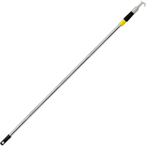 Perche avec Crochet Tige à Crochet - Tige pour Ouverture Escaliers du Grenier, 120 cm, Acier Inoxydable, Durable Crochet de Grenier pour Escaliers du Grenier, pour Fenêtres Hautes et Accès Difficiles (1/5)
