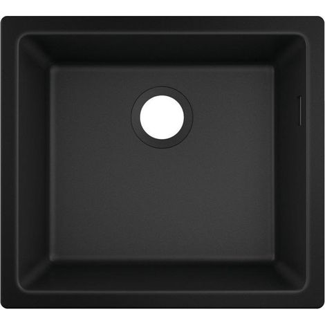S510-U450 GS Evier à encastrer sous plan 450 noir graphite