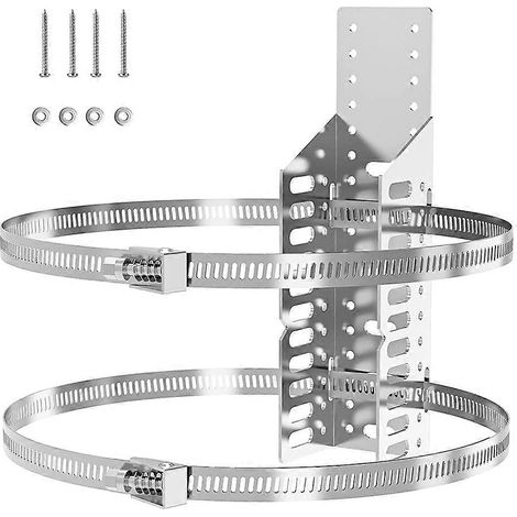 Supports de montage pour vases d'expansion de chauffe-eau, adaptés aux réservoirs de 5 gallons jusqu'à 13 pouces de diamètre. (1/5)