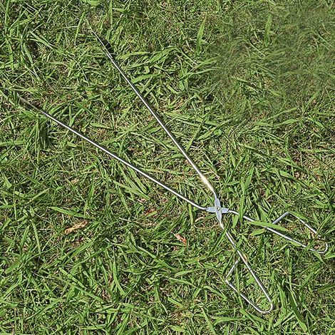 Pince à barbecue extérieure en acier inoxydable, manche allongé de 55 cm, pince à bois et charbon de bois, pince à déchets, pince à feu (1/5)