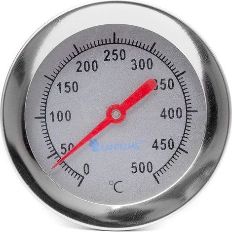 Thermomètre Four à bois / Four à pizza / Four à pierre / 400 °C / 30 °C Manalog, bimétallique. (1/4)