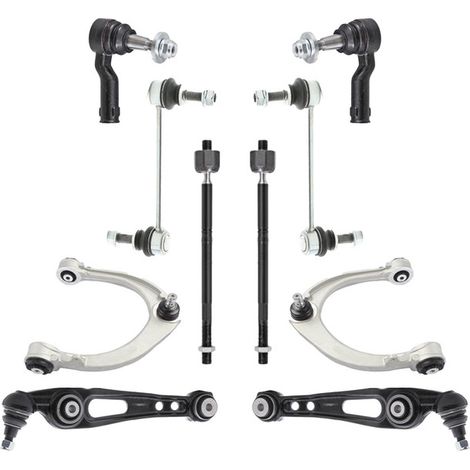 KIT BRACCIO OSCILLANTE 10 PEZZI COMPATIBILE CON LAND ROVER DISCOVERY V (L462) 2.0 Td4 4x / Kit Sospensione Completo OE/OEM / Bracci Oscillanti + Testine Sterzo / Sostituzione Diretta OEM
