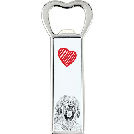 Briard, Berger de Brie - un apribottiglie con un cane, un apri-frigo personalizzato, un regalo unico per uomo di Art-Dog (1/5)