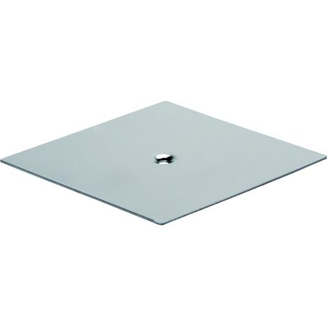 PIATTELLA INOX QUADRATA LUSSO 150X150 MM
