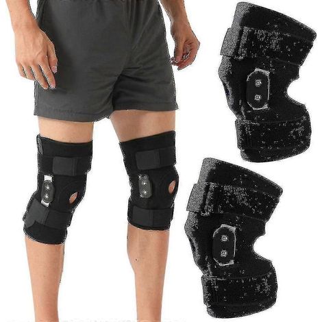 Genouillère de décompression, maintien stable du genou, arthrite, déchirure du ménisque, tendinite, douleur, bande de compression ajustable (1/5)