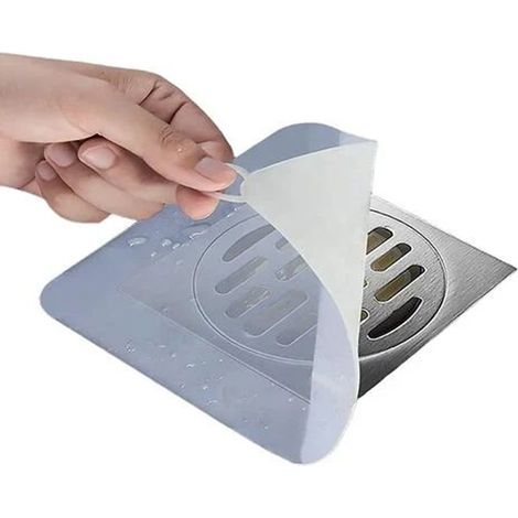 Lot de 2 Bouchon de siphon en silicone, anti-odeurs, découpable, étanche, pour cuisine salle de bain buanderie (1/5)