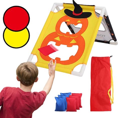 Jeu De Lancer De Sacs - Jeu d'halloween Effrayant pour Fêtes Activités Ludiques Fêtes Anniversaire Sports Extérieur Intérieur Jardin en Famille Fête (1/5)