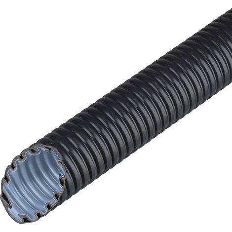 Fränkische Kunststoff-Wellrohr schwer 63,0x50,3mm FFKuS-ES-F-UV63 sw 25 Stk (1/2)