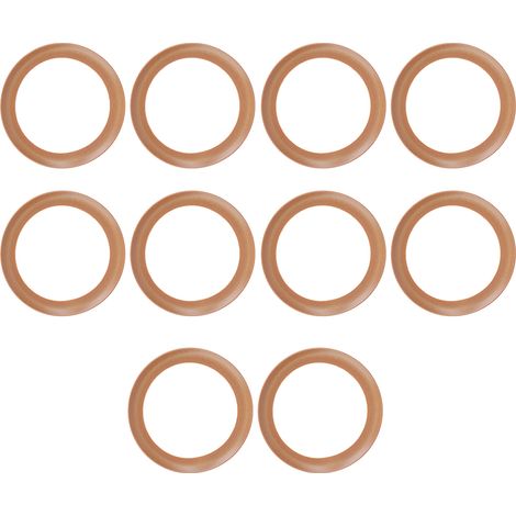 10 Joints en Caoutchouc pour Compresseur d'Air Silencieux Sans Huile 1500W (1/5)