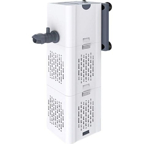 Filtre aquarium 90-180L, pompe aquarium à débit maximum 15W 1000L/H, adapté aux filtre externe aquarium de 90-180 litres (Blanc). (1/5)