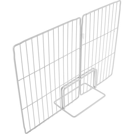 Séparateur de Congélateur en Fer Blanc Grille Ventilée, Étagère pour Rangement Pratique et Classification Alimentaire, Adapté aux Congélateurs Domestiques et Supermarchés (1/5)