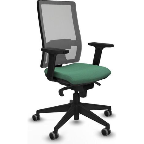Piqueras y Crespo Horna Chaise de Bureau Vert Émeraude (1/3)