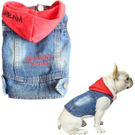 Chaleco vaquero para mascotas Otoño e invierno (1/5)
