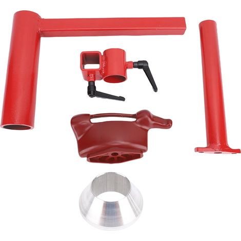 Kit changeur pneus manuel amélioré cône argent – Ensemble adaptateur tête canard modification plupart pneus voiture, garage (1/5)