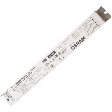 Ballast électronique non gradable QT-FIT 5/8 2X18-39/220-240 UNV1, métal, blanc, 1 pièce (1/2)