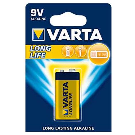 PILE 'LONGLIFE' TRANSISTOR Blister 1 Pezzo - 10 confezioni- VARTA