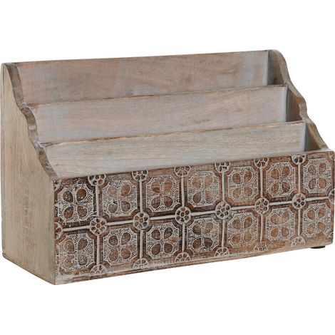 Organizador Mango 32X13X21 Cartas Natural LD205002 (1/4)