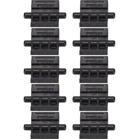 Lot de 10 supports de verrouillage de batterie à bouton-poussoir pour talkie-walkie Baofeng UV5R UV 5R UV5RA UV5RE BFF8HP (1/5)