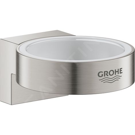 GROHE 41027DC0 Support Selection 41027 pour distributeur de savon/verre supersteel (1/5)