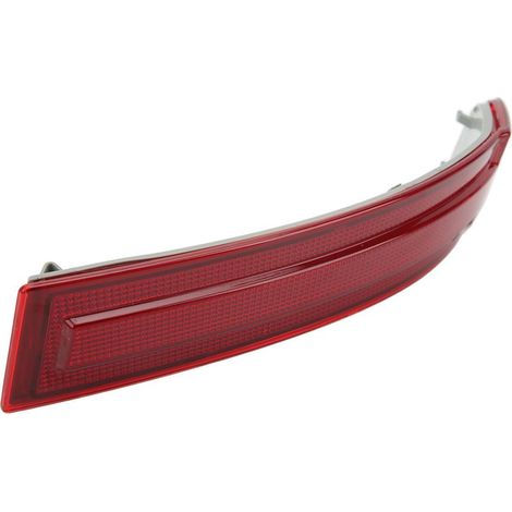 Réflecteur de pare-chocs arrière rouge de remplacement pour Mercedes-Benz GL450 Base Sport Utility 4 portes 2009, côté droit, référence 1648201274 (1/5)