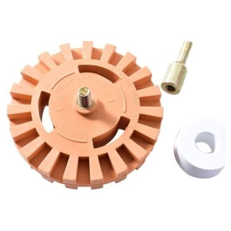 Outil pour retirer les autocollants en caoutchouc des pneus de 4 pouces pour voitures, vélos, camions et motos, épaisseur : 20 mm