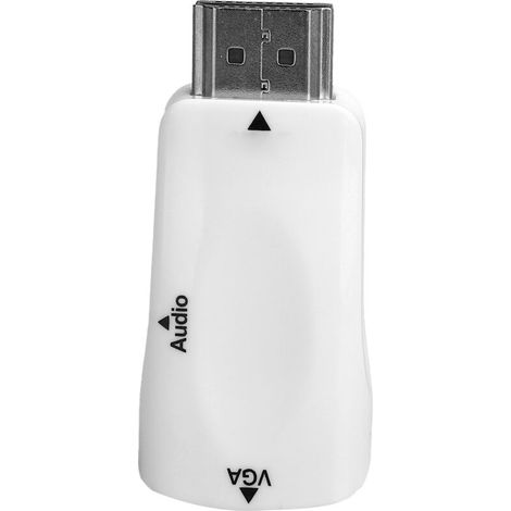 Adaptateur HDMI vers VGA pour PC, Laptop, Moniteur et Vidéoprojecteur (1/5)