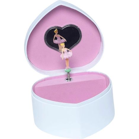 Organisateur de bijoux pratique avec miroir de maquillage pour la commode de la chambre à coucher (1/4)