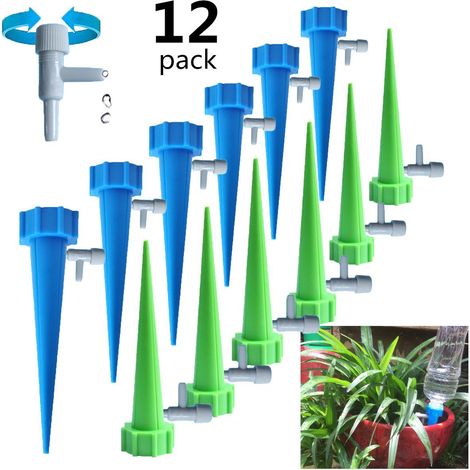 Régulateur de débit automatique carotte avec robinet goutte-à-goutte et vanne de contrôle (12 pièces) (1/5)