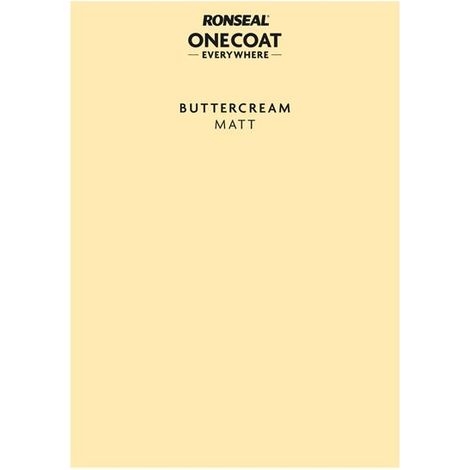 Ronseal KCB.7415603.41804.00 Peel & Stick Everywhere Buttercream RSLPSEBC