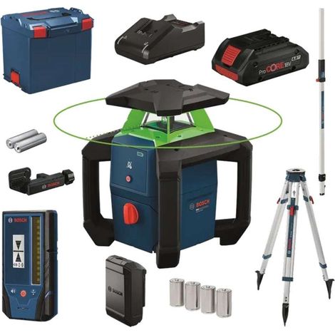 Bosch Livella laser 18 V a batteria PRO GRL18V-3-31G cod. 0615A500DG (1/3)