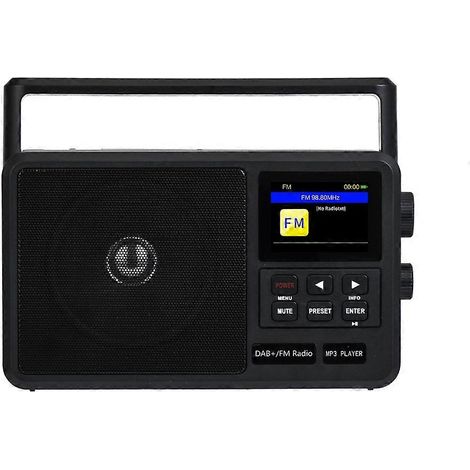 Internet numérique radio portable FM radio Dual alimentation modes Pocket Retro radio (1/5)