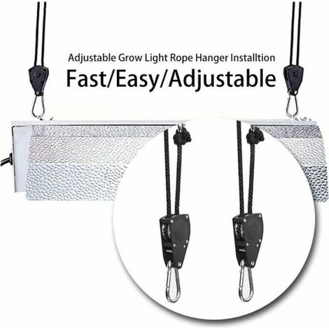 Poulies de levage - - Taille S - Lot de 4 - Suspension réglable - Multicolore (1/4)