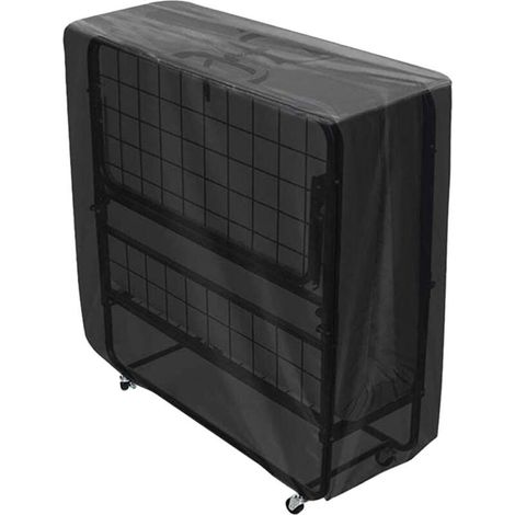 Housse de lit pliable imperméable pour lit de voyage,Housse de rangement anti-poussière,Housse de lit pliable,Protection de lit d'extérieur, Pour intérieur et extérieur(130x30.5x99) (1/4)