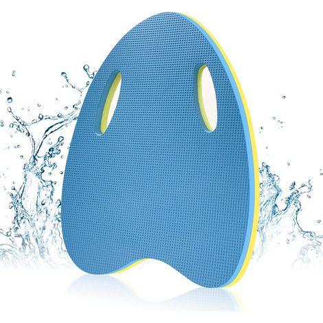 Planche de Natation pour Enfants et Adultes, Kickboard avec Poignées, Planche Flottante Piscine pour Les Exercices de Natation et L'entraînement (1/5)