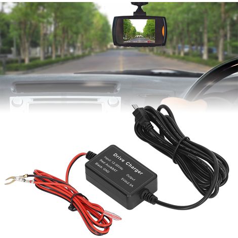 (Vidéo disponible) Kit de câblage pour caméra embarquée, kit de câblage USB MINI/MICRO/TYPE C, câble d'alimentation pour chargeur de caméra embarquée, MICRO (1/5)