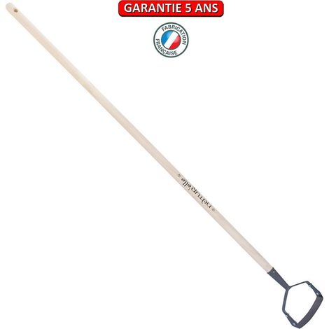 OUTILS PERRIN Grattoir lame de 14 cm, manche 130cm - Gris algue (1/2)