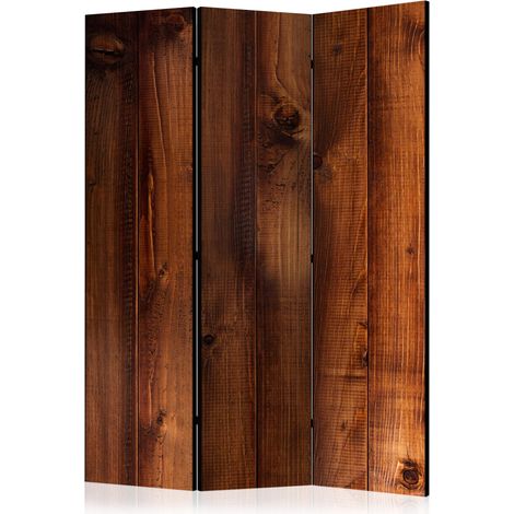 Paravento - Pine Board [Room Dividers] - 135x172 (1/4)