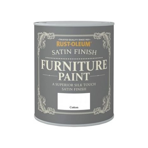 Rust-Oleum Satin Furniture Paint - Cotton - 750ML
