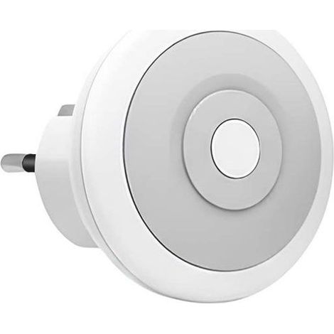 Veilleuse LED - AVIZAR - Compact - Lumière douce - Rechargeable USB - Blanc