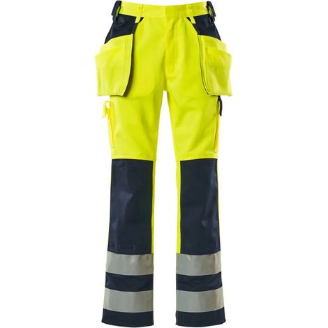 Pantalon de travail Mascot safe compete 09131 haute visibilité triple couture