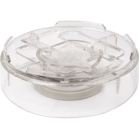 8 Pacs Transparent Lit Rehausseurs/Bed Riser/Rehausseurs de Meuble/Pieds de Meubles, Permettent à Raccorder Librement pour Ajouter la Hauteur Vous Voulez ( Rond) (1/5)