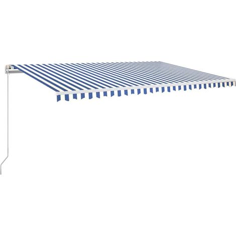Maison Exclusive - Markise Manuell Einziehbar mit LED 500x350 cm (1/5)