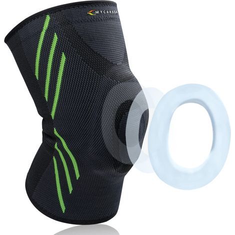 Breathable knee brace with articulated splints for men and women (1/5)