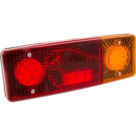 LED-Rückleuchte, rechts, rechteckig, 12/24 V, 5-polig, Kramp LA40018 (1/5)
