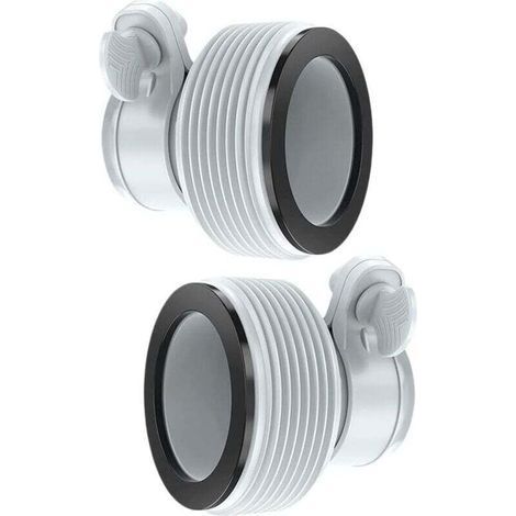 Kit Adaptateur Conversion Tuyau B Piscine Diamètre 3 2 Cm Vers 3 8 Cm Pièces Rechange (1/4)